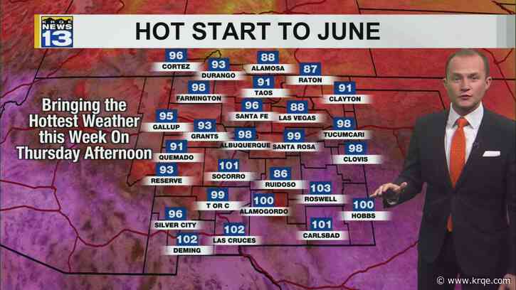 Hot start to June across New Mexico