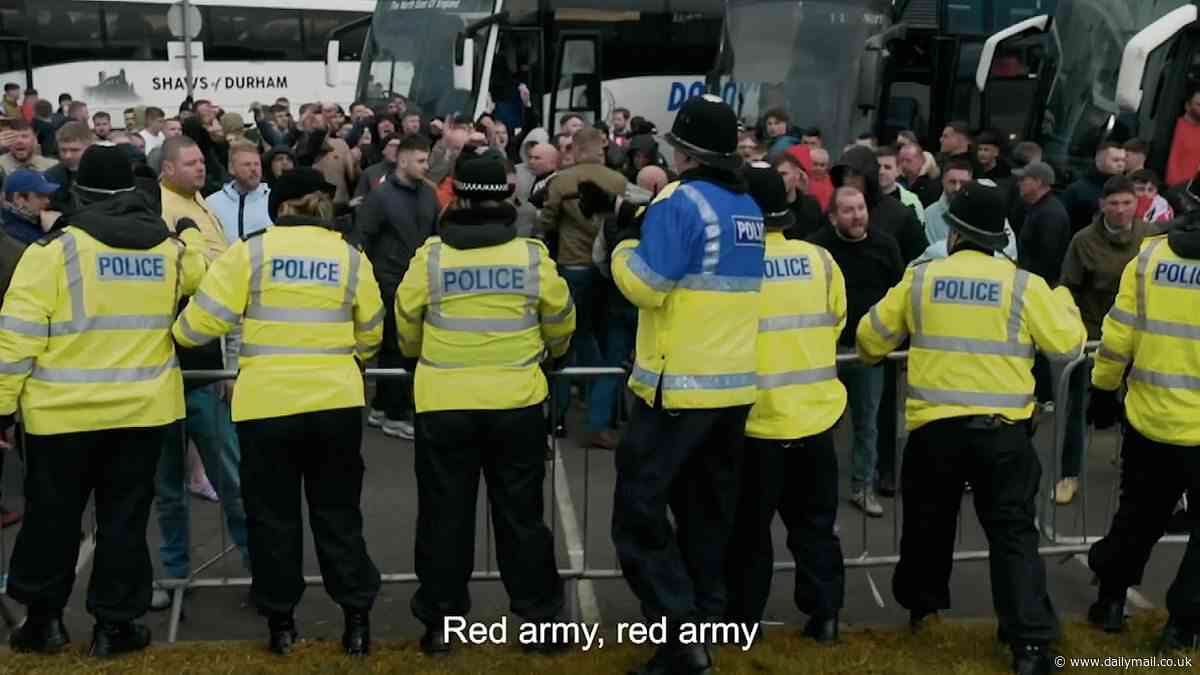 The ugly face of football: Inside rising hooliganism in the stands as new C4 documentary follows officers trying to clamp down on violence, disorder and anti-social behaviour blighting the beautiful game