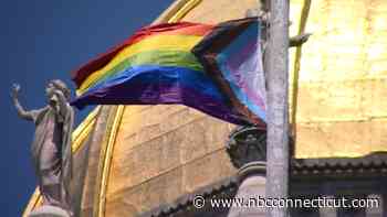 Connecticut raises Pride flag at State Capitol