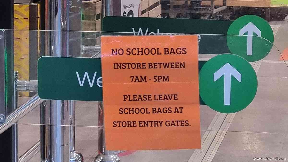 Woolworths slammed by shoppers over uncompromising sign posted at the front of a supermarket: 'No way in hell'