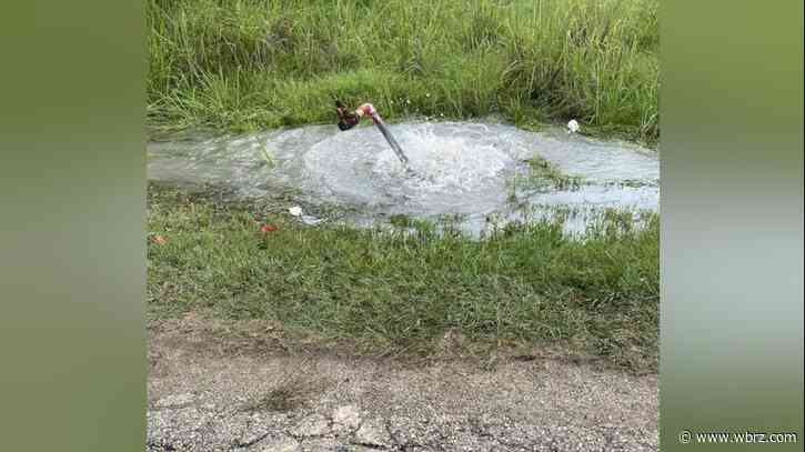 Village of Tangipahoa well back up after water main break