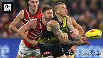 "He's a bit crook": Dustin Martin rested ahead of milestone match at MCG