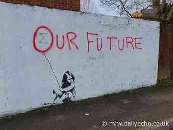 Banksy and Hendog artwork in Southampton and Winchester