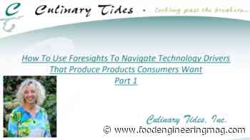 Using Foresights to Produce Products Consumers Want (Part 1)