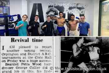 Orpington & District amateur boxing club's pre-WWII history