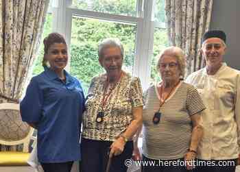 Monthly pudding club held at Herefordshire care home