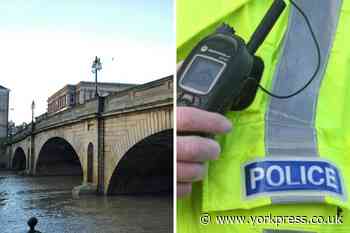 Woman in River Ouse in York - ambulance, fire and police called in
