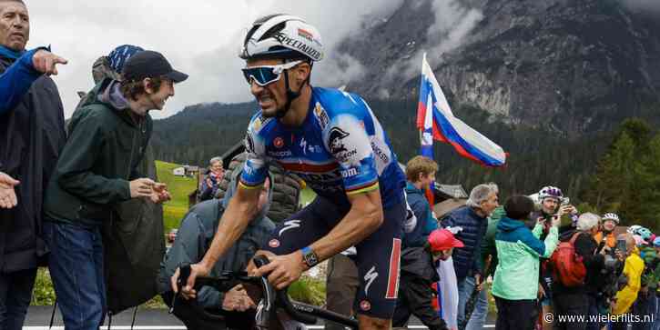 Lefevere bevestigt dat Alaphilippe niet naar de Tour gaat ondanks succes in Giro