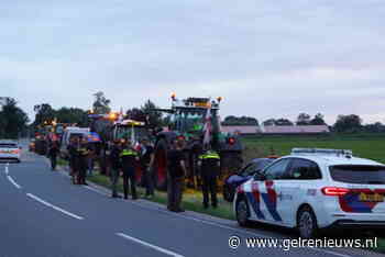 Boeren door politie van snelweg geplukt