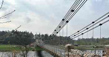 World's oldest vehicle suspension bridge in Northumberland set for six-week closure