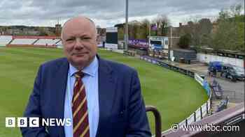 Ex-football chairman takes over county cricket club