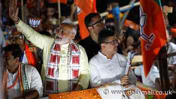 Narendra Modi on course for election victory in India as PM's Hindu nationalist BJP party leads early polls