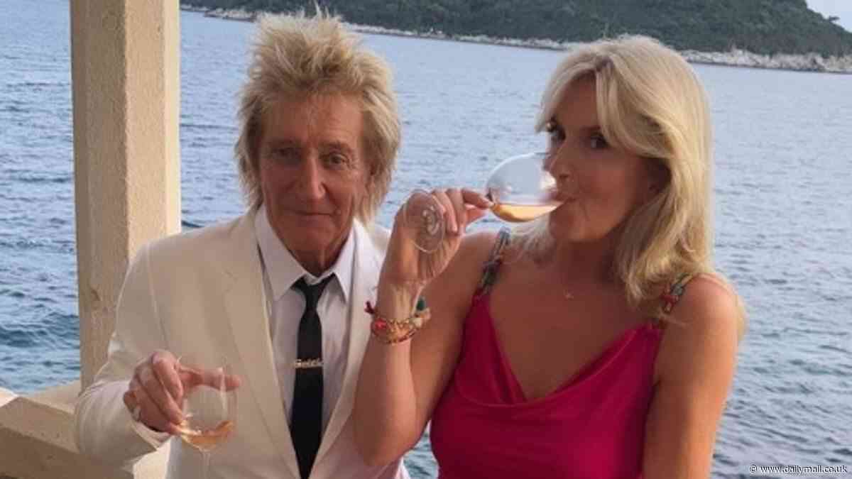 Sir Rod Stewart, 79, drops his trousers to 'embarrass youngest son' during lavish family wedding in Croatia