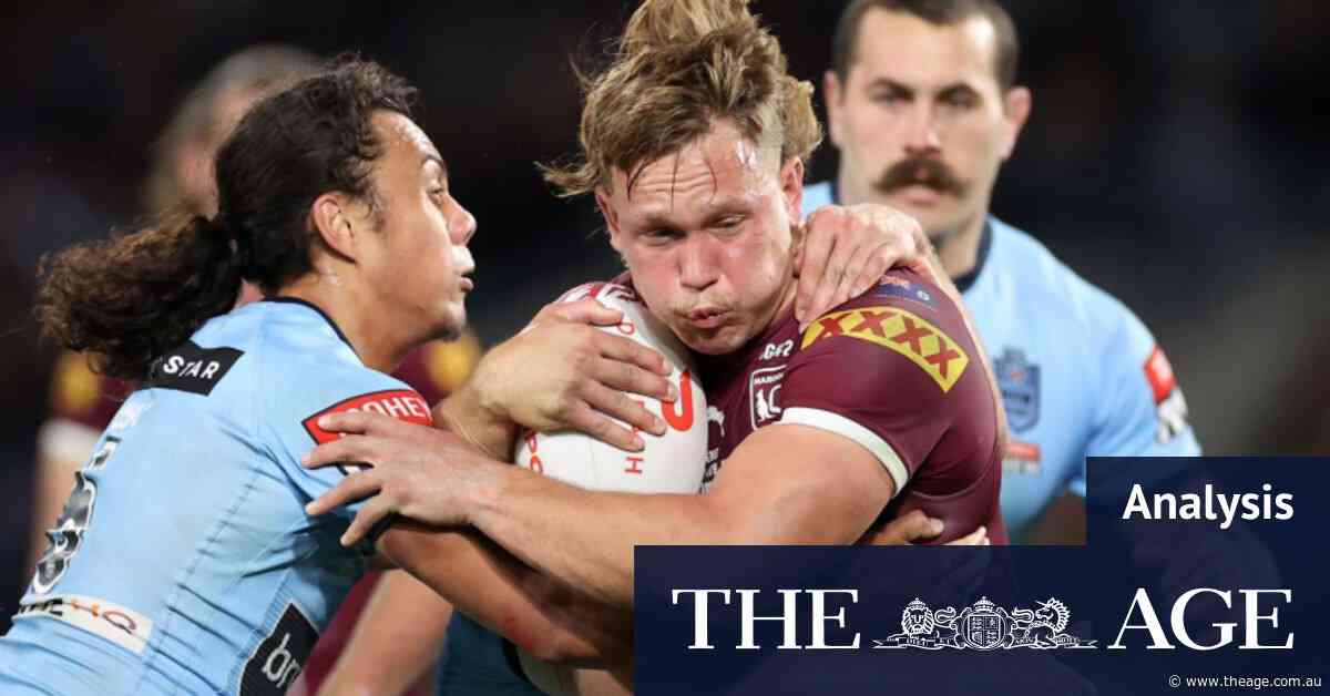 ‘Don’t stop moving’: How Maroons can overcome 224kg Blues advantage