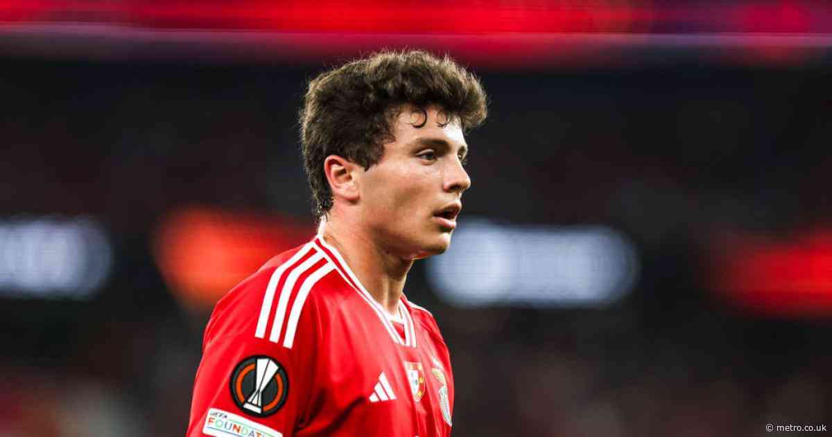 Benfica give Man Utd new asking price for Joao Neves after rejecting opening offer