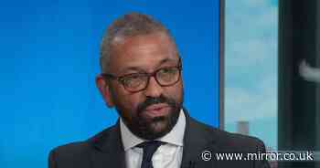 James Cleverly teased by Sky News host as he gets rattled over Tory campaign gaffe