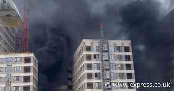 Canning Town fire LIVE: London tower block engulfed by blaze as smoke seen for miles