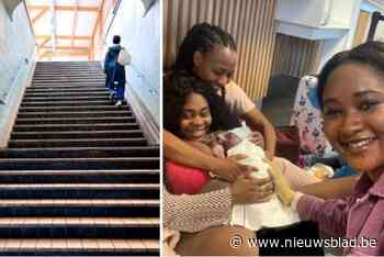 Reizigster bevalt van dochtertje in wachtzaal van station Mechelen, met dank aan “onverwachte held”
