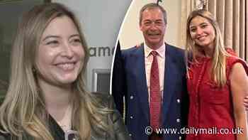 Holly Valance reveals she convinced Nigel Farage to run in the election and had been 'whispering in his ear for a long time'