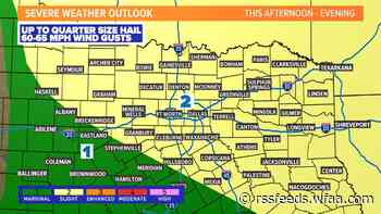 DFW Weather: Here we go AGAIN - more chances of severe storms Monday in North Texas
