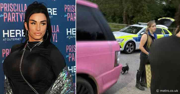 Katie Price forced to call police again as ‘eight people’ lurk outside her new home after acid attack