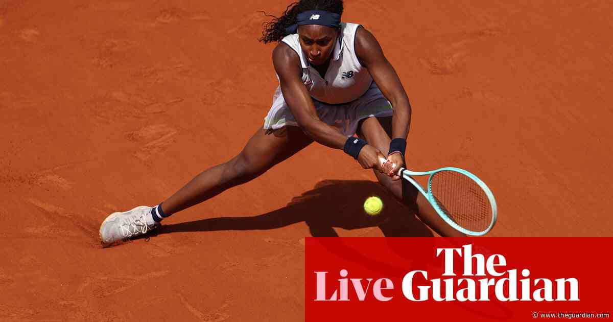 French Open 2024 quarter-finals: Coco Gauff v Ons Jabeur goes to final set – live