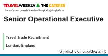 Travel Trade Recruitment: Senior Operational Executive
