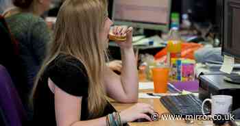 Desk dining dominates as majority of Brits skip lunch breaks, study finds