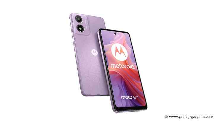 New Motorola Moto E14 Smartphone Launched