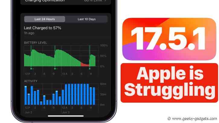 iOS 17.5.1 Overheating & Battery Issues Revealed