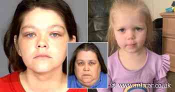 Sick Facebook messages detail years of 'torture' mum and grandma inflicted on girl, 5