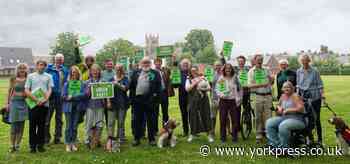 Arnold Warneken stands for Greens in Wetherby and Easingwold