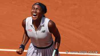 Gauff rallies past Jabeur to French Open semis