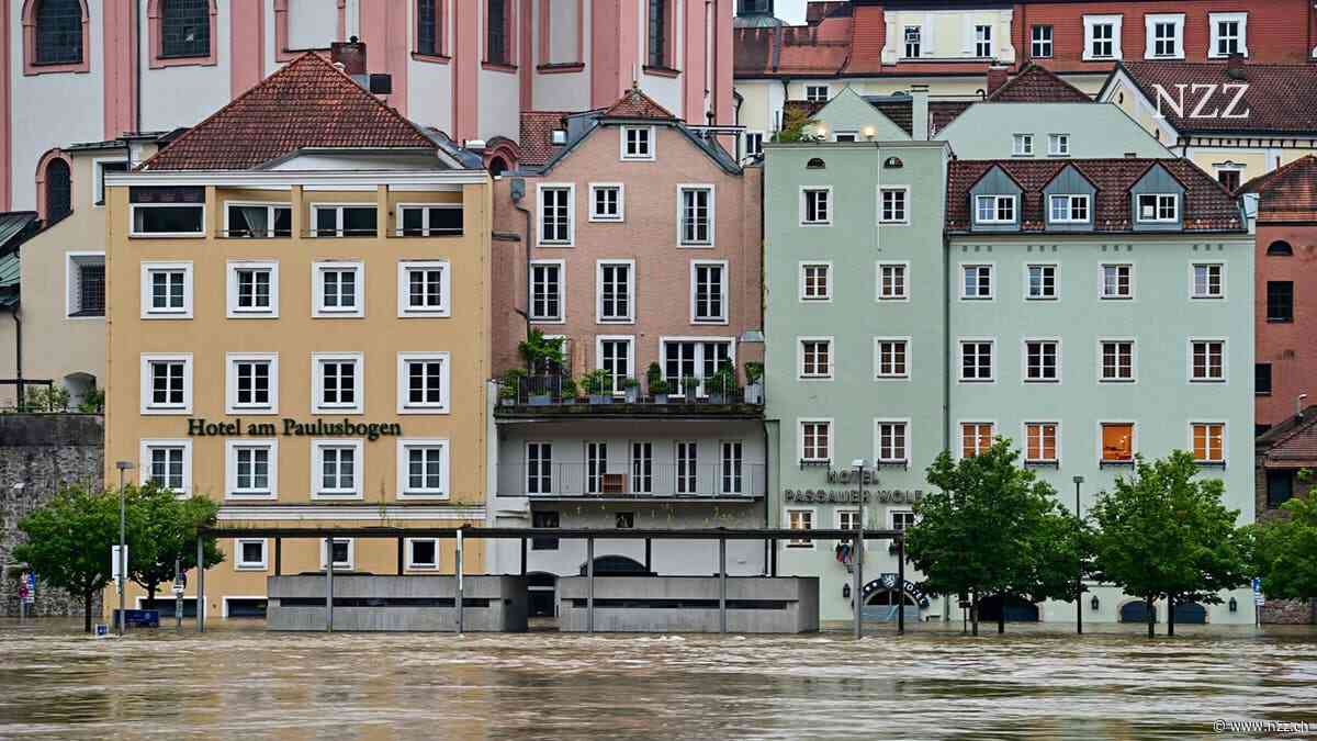 Regenfluten in Mitteleuropa: Das Tief Radha kam aus dem Golf von Genua