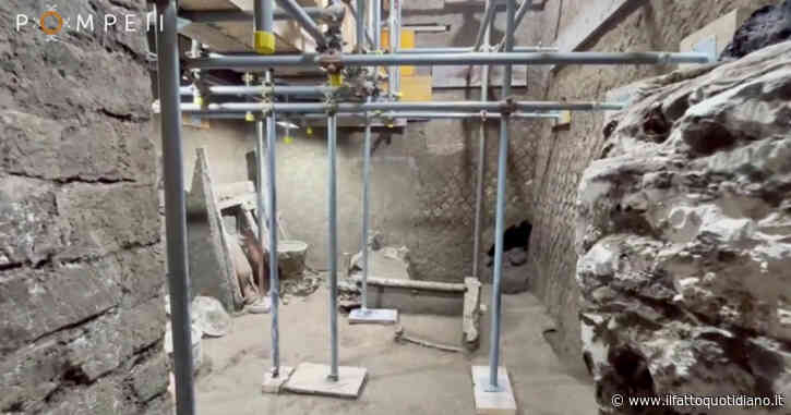 Pompei non smette di sorprendere: a Villa di Civita Giuliana scoperta la casa di un carpentiere – Video
