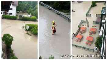 Bange Hochwasser-Stunden: Ist Bad Feilnbach dennoch „mit blauem Auge davongekommen“?