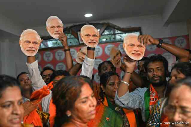 Partij van premier Modi lijkt meerderheid in Indiaas parlement verliezen