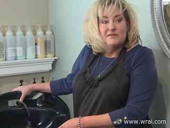 Client saves Winston-Salem hairdresser having stroke