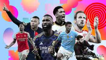 The FC 100 for 2024: Mbappé, Ronaldo among best men's soccer players