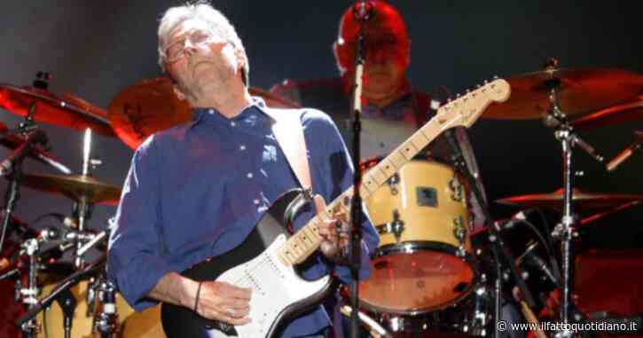 Metti una notte Eric Clapton che suona sotto il cielo della Toscana con indosso un paltò cartazucchero: il racconto