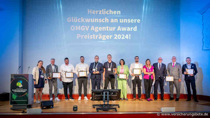 OMGV Agentur Award 2024: Agenturen von Ergo, Provinzial, LVM und RheinLand Versicherungen für ihr Online-Marketing ausgezeichnet