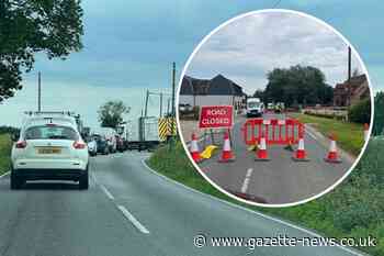 Tesco traffic lights and road closure cause 'gridlock' across Frinton