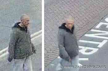 CCTV images of man released after alleged sex offences in Middlesbrough