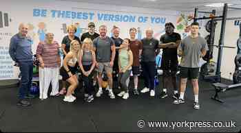 Tom Storr’s fitness challenge raises £800 for York Mind