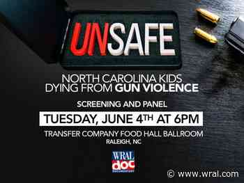 Transfer Co. Food Hall to host free screening of WRAL Documentary 'Unsafe: North Carolina Kids Dying,' live panel discussion Tuesday