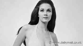 Wonder Woman star Lynda Carter, 72, stuns in a plunging swimsuit in image from 50 years ago as she promotes her new song Pink Slip Lollipop