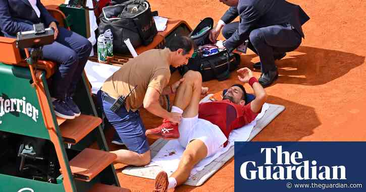 Novak Djokovic forced to withdraw from French Open after knee injury
