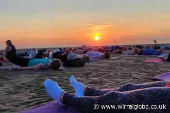 Wirral yoga instructors thank community after beach sessions cancelled
