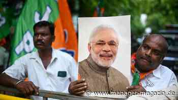 Narendra Modi: Schlappe für Indiens Premierminister bei Parlamentswahl