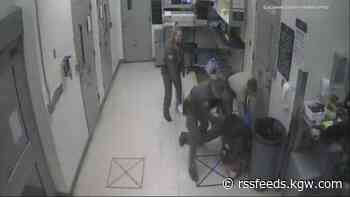 Jail video shows violent confrontation between inmate and Clackamas County Sheriff's sergeant